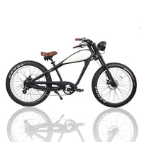 STLF OEM Factory Customized E Bike Dual Lithium Battery 750w Motor Vintage Cafe Racer Electric Bicycle Fat Tire Electric Road Bi