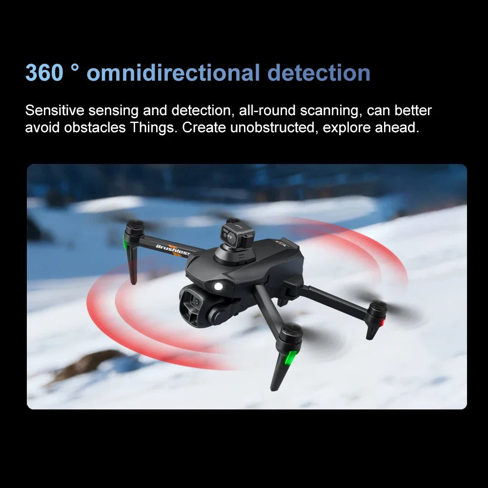 Lenovo V916MAX GPS Return Drone 5G 8K HD 4K Dual Camera Dron Remote With Screen Laser Obstacle Avoidance Drone RC Toys Gifts FPV