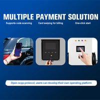 Commercial New Energy Vehicle Charging Pile CCS Electric Car Charger Floor Mounted EV Solar DC Fast Charging Station