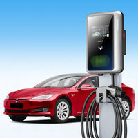 PRTDT OEM ODM Electric Car Solar EV Charger Type 2 AC Wall Box Home EV Charging Station with Display